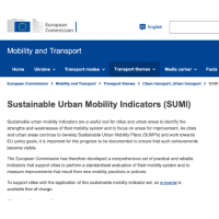 SUMI Sustainable Urban Mobility Indicators